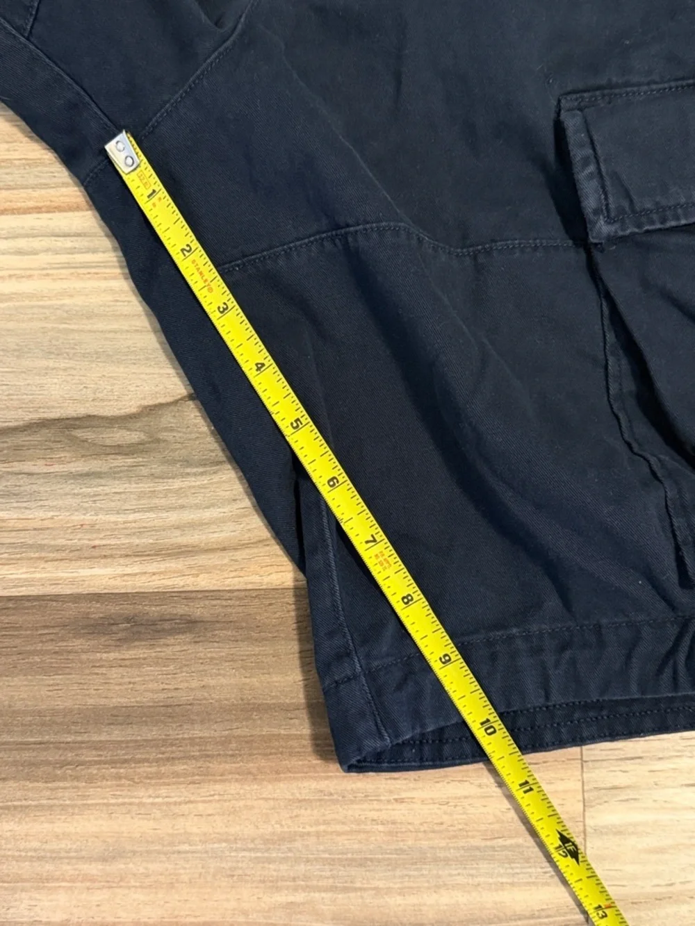 Abercrombie Fitch Cargo Shorts Men’s Sz 30 Chino Navy Cotton